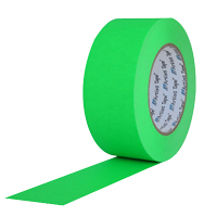 PROTAPES CONSOLE TAPE 1/2" GREEN FLATBACK