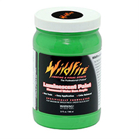 WILDFIRE FX VISIBLE LUMINESCENT PAINT BRIGHT GREEN 1 QUART