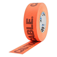 PROTAPES CAUTION CABLE FL-ORG 2"