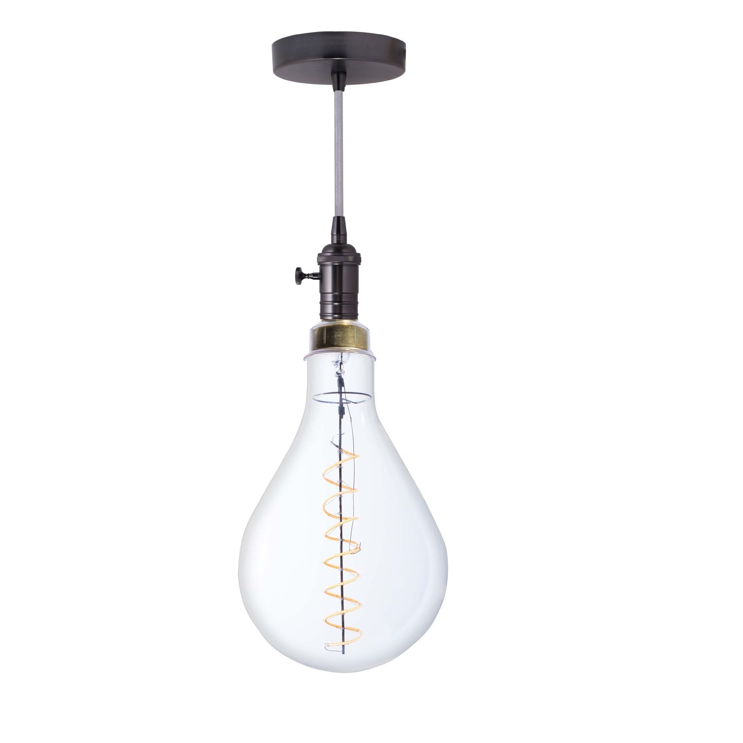 BULBRITE LED4PS52/22K/FIL/PEND/HW/VINTAGE/GM-SILV #810165