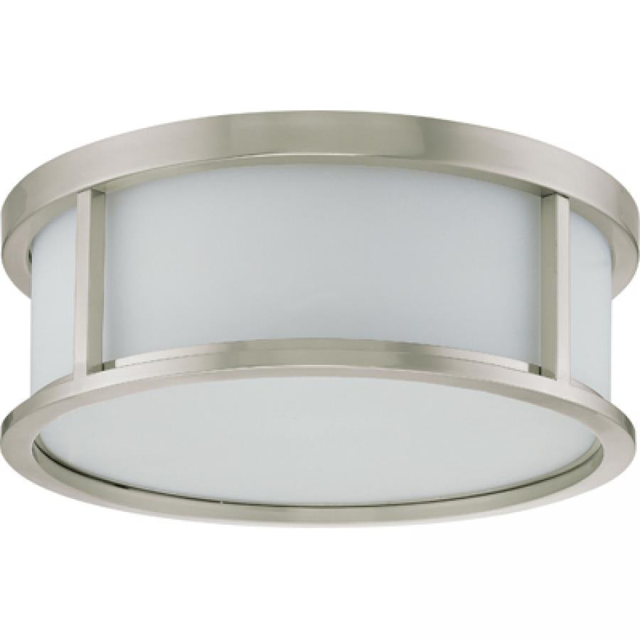 NUVO LIGHTING ODEON 3 LT 15" FLUSH #60/2862 60-2862