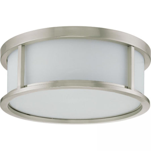 NUVO LIGHTING ODEON 3 LT 15" FLUSH #60/2862