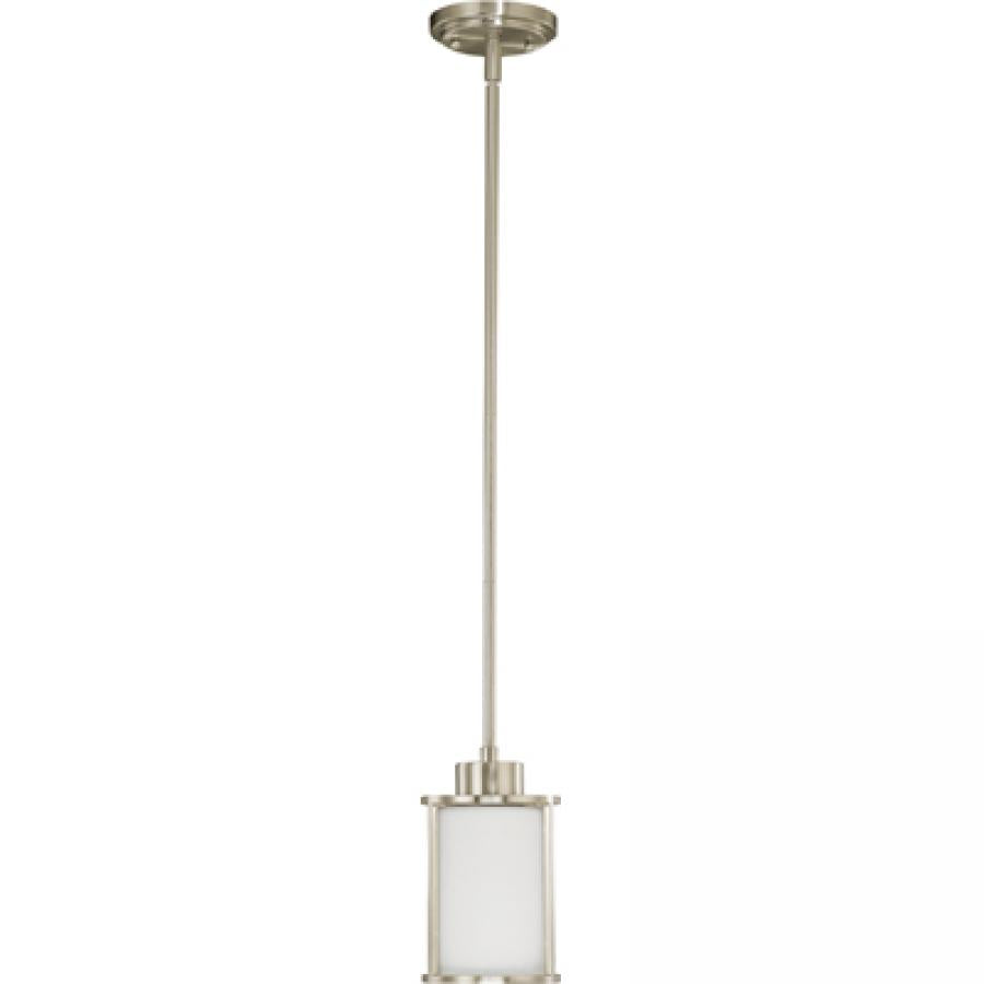 NUVO LIGHTING ODEON 1 LT MINI PENDANT SW GLASS #60/2866 60-2866