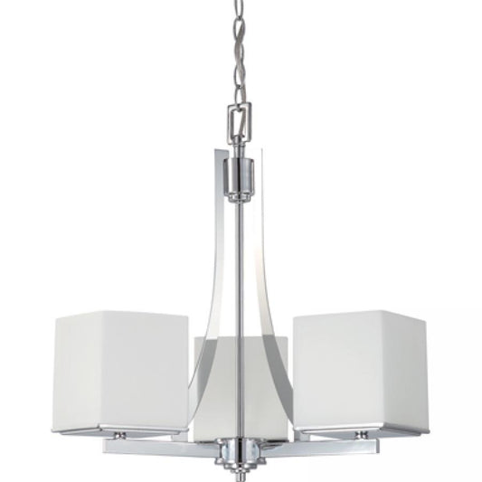 NUVO LIGHTING BENTO 3 LT CHANDELIER #60/4085