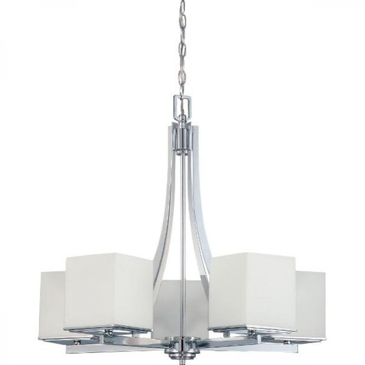 NUVO LIGHTING BENTO 5 LT CHANDELIER #60/4086