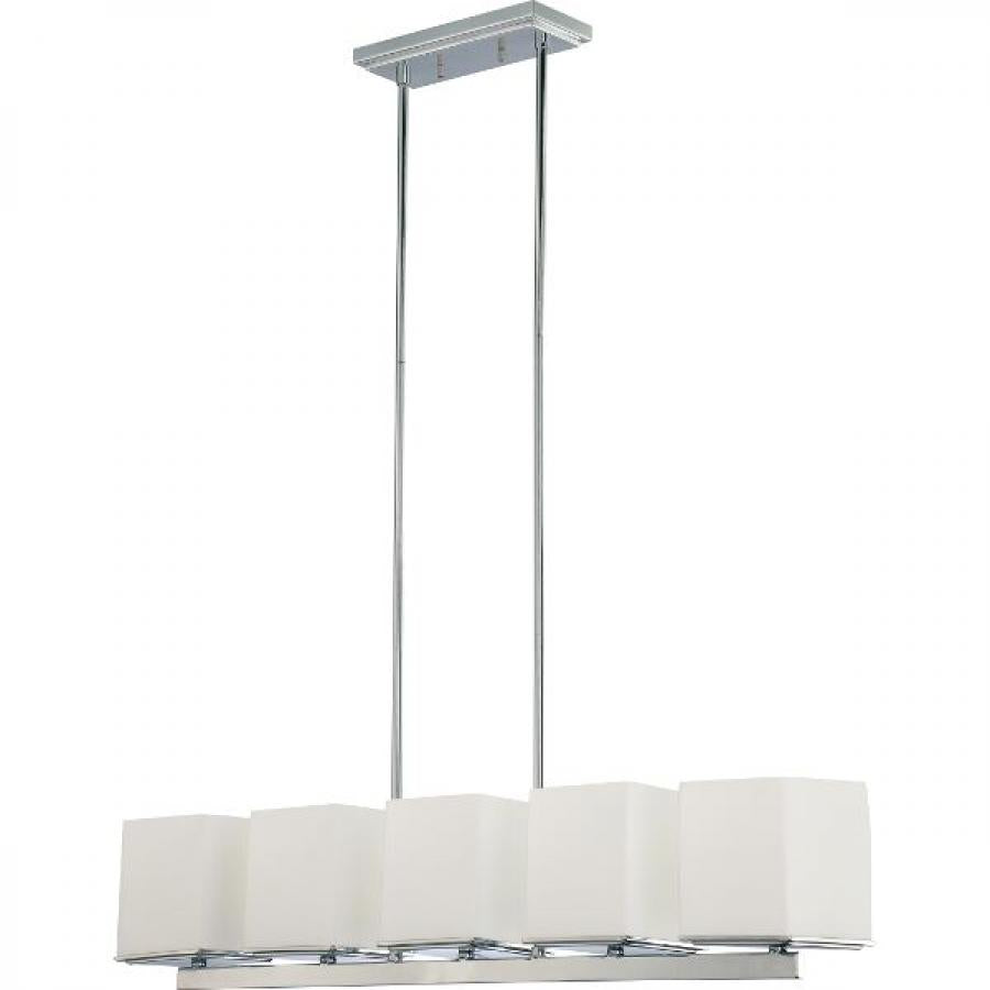NUVO LIGHTING BENTO 5 LT ISLAND PENDANT #60/4091 60-4091