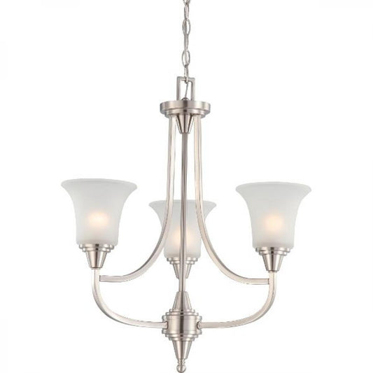 NUVO LIGHTING SURREY 3 LT CHANDELIER #60/4145