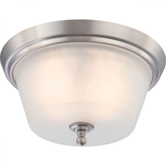 NUVO LIGHTING SURREY 2 LT FLUSH DOME #60/4152