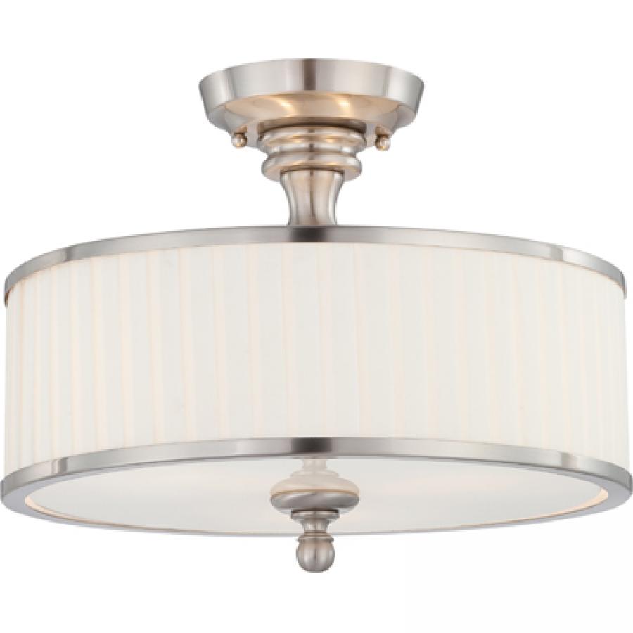 NUVO LIGHTING CANDICE 3 LT SEMI-FLUSH #60/4737 60-4737