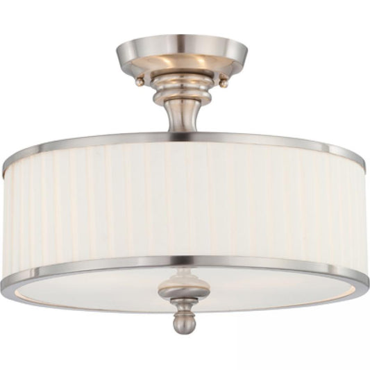 NUVO LIGHTING CANDICE 3 LT SEMI-FLUSH #60/4737