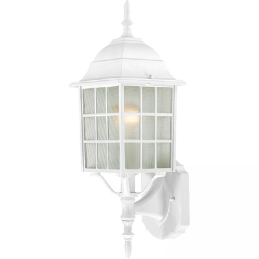 NUVO LIGHTING ADAMS 1 LGT 18" OUTOOR WALL WH #60/4901 60-4901