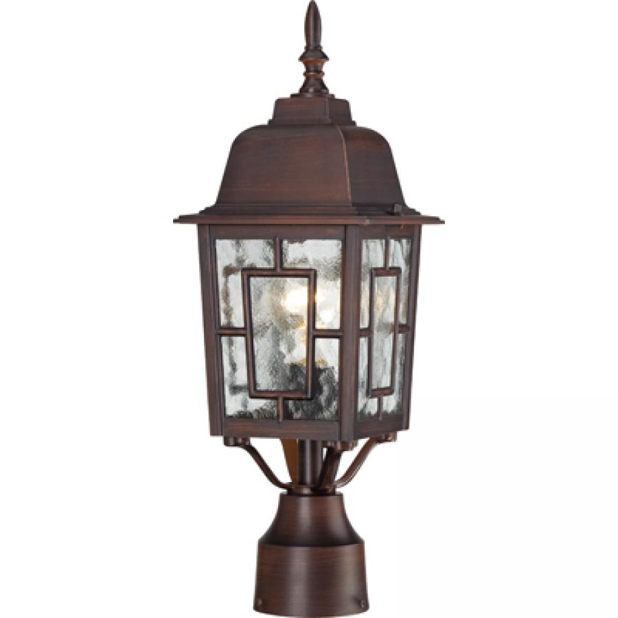 NUVO LIGHTING BANYAN 1 LGT 17" OUTDOOR POST RB #60/4928 60-4928