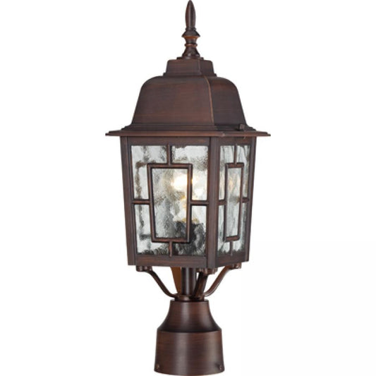 NUVO LIGHTING BANYAN 1 LGT 17" OUTDOOR POST RB #60/4928