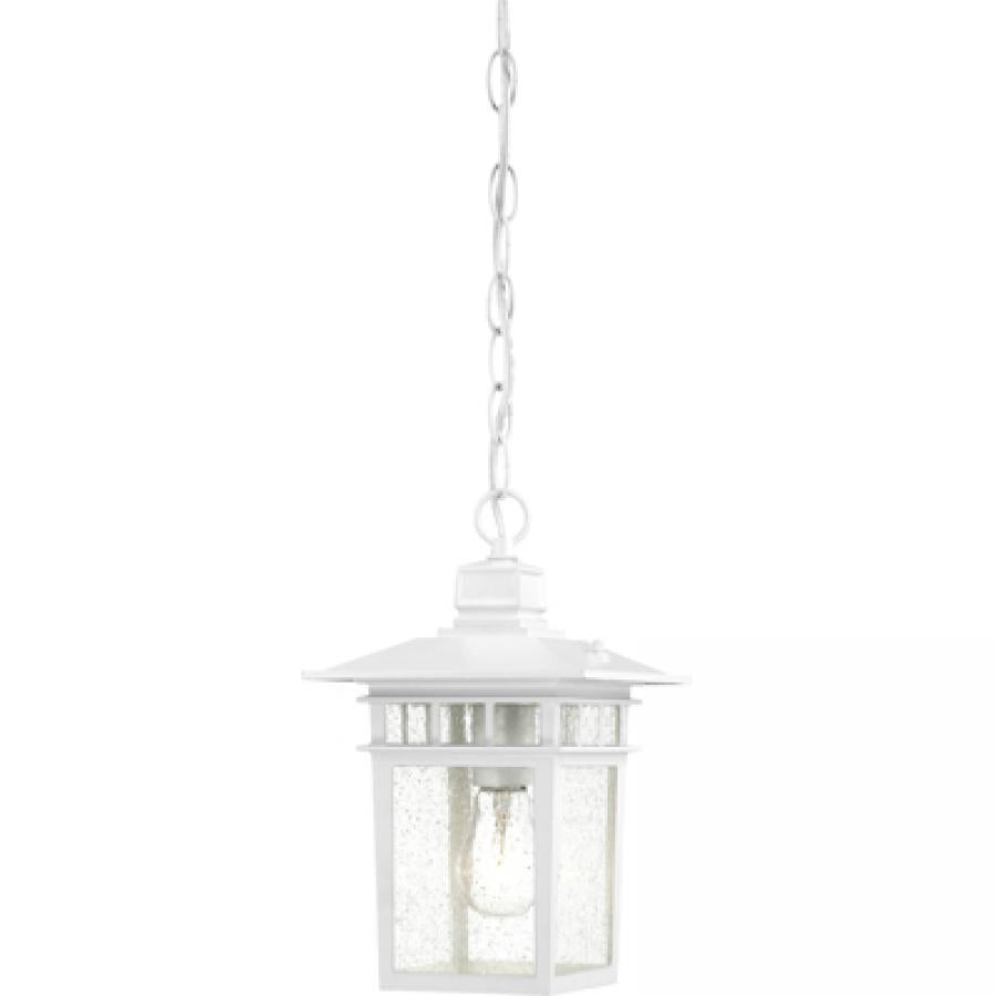 NUVO LIGHTING COVE NECK 1 LGT OUTDOOR HANG WH #60/4954