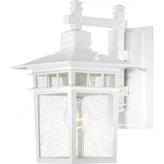 NUVO LIGHTING COVE NECK 1 LGT OUTDOOR WALL WH #60/4957