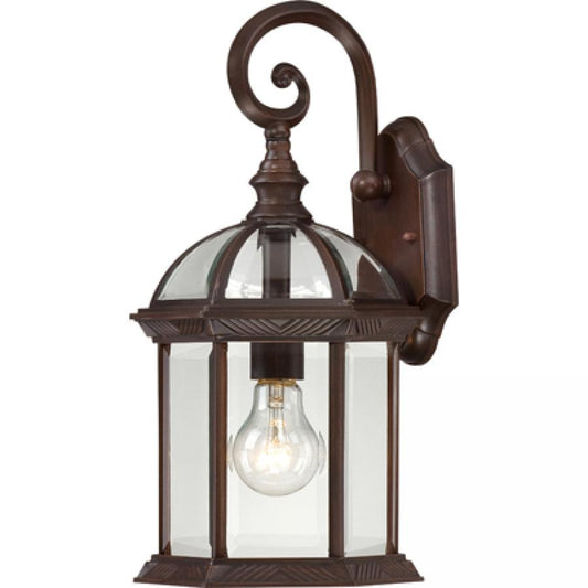 NUVO LIGHTING BOXWOOD 1 LGT 15" OUTDOOR WALL RB #60/4962