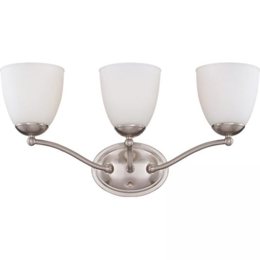 NUVO LIGHTING PATTON 3 LIGHT VANITY #60/5033