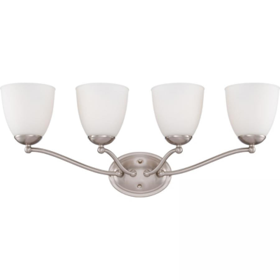 NUVO LIGHTING PATTON 4 LIGHT VANITY #60/5034 60-5034