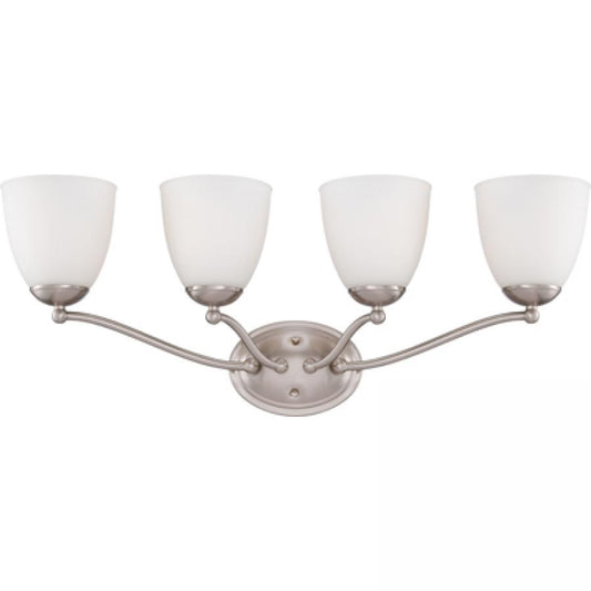 NUVO LIGHTING PATTON 4 LIGHT VANITY #60/5034