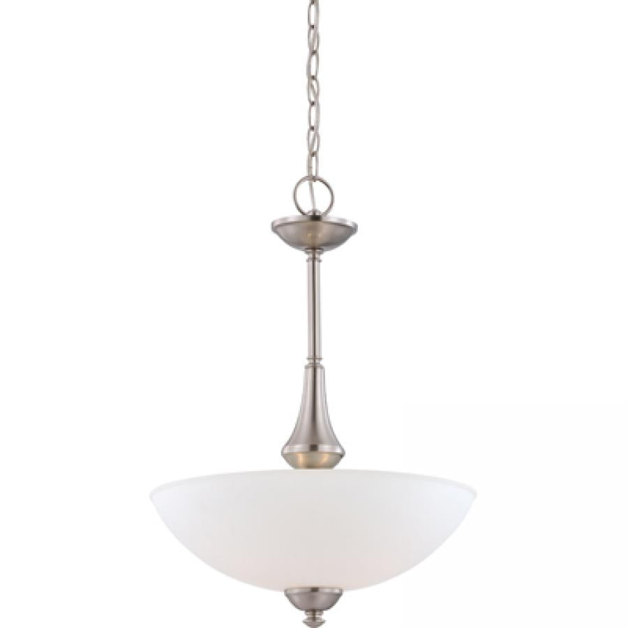 NUVO LIGHTING PATTON 3 LT PENDANT FROSTED BN #60/5038 60-5038