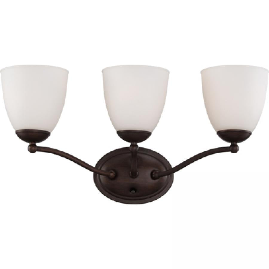 NUVO LIGHTING PATTON 3 LT VANITY #60/5133 60-5133