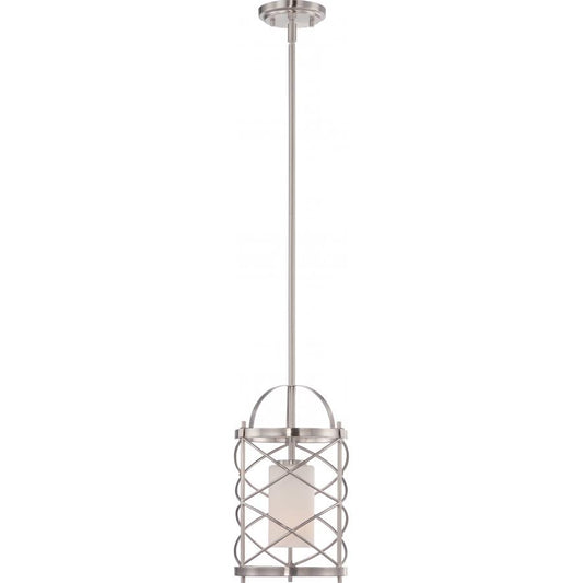 NUVO LIGHTING GINGER 1 LT MINI PENDANT EO BN #60/5332
