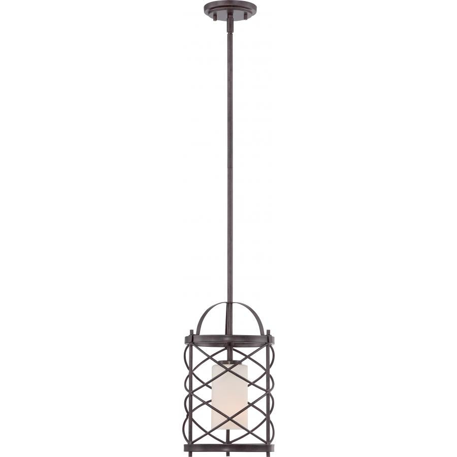 NUVO LIGHTING GINGER 1 LT MINI PENDANT EO OB #60/5336