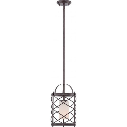 NUVO LIGHTING GINGER 1 LT MINI PENDANT EO OB #60/5336