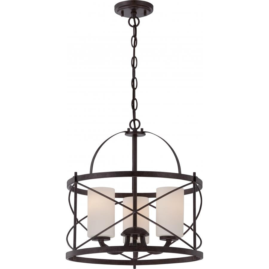 NUVO LIGHTING GINGER 3 LT PENDANT EO OB #60/5337