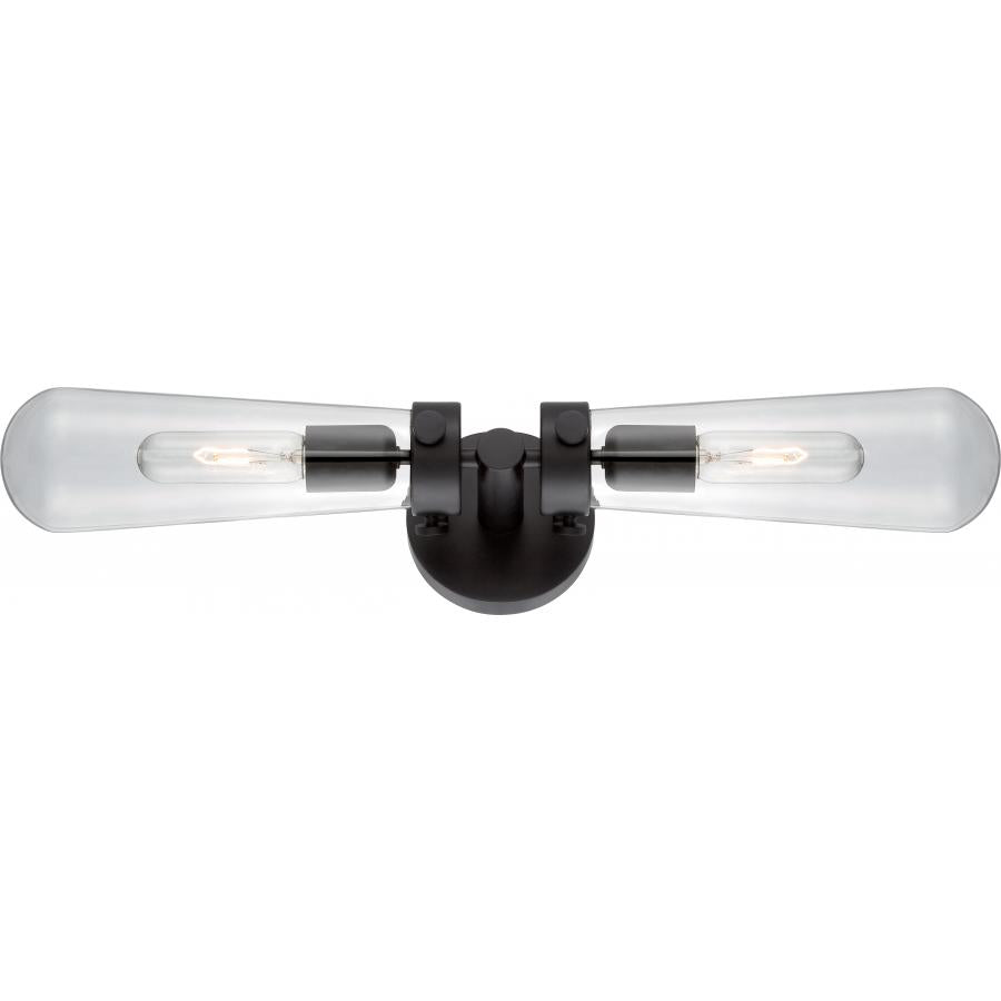 NUVO LIGHTING BEAKER 2 LT WALL SCONCE AB #60/5363