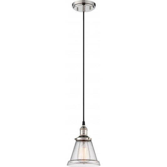 NUVO LIGHTING VINTAGE 1 LT PENDANT PN 6.5" #60/5402