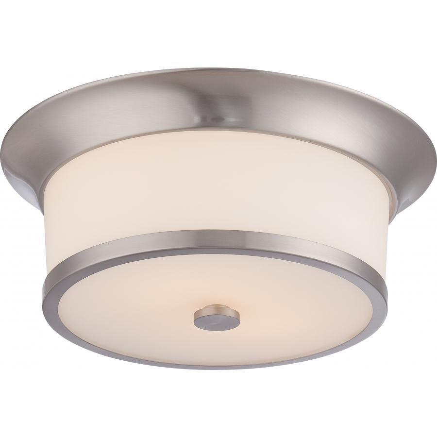 NUVO LIGHTING MOBILI 2 LT FLUSH SW GLASS BN #60/5460