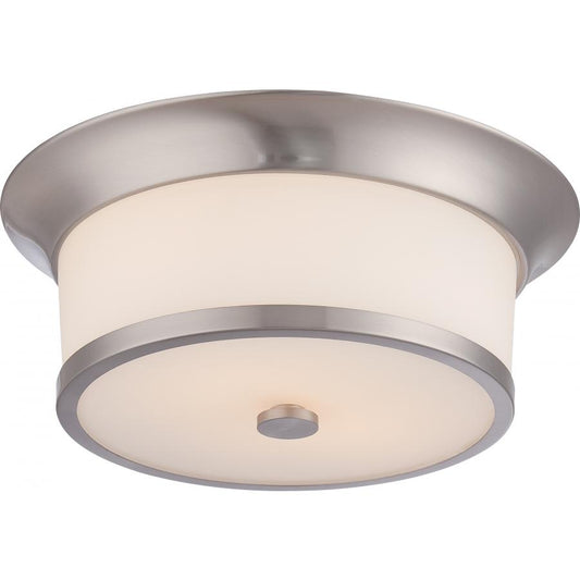 NUVO LIGHTING MOBILI 2 LT FLUSH SW GLASS BN #60/5460
