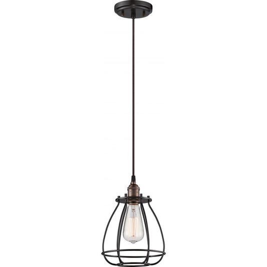 NUVO LIGHTING 1 LT VINTAGE PENDANT RB 10.75" #60/5501