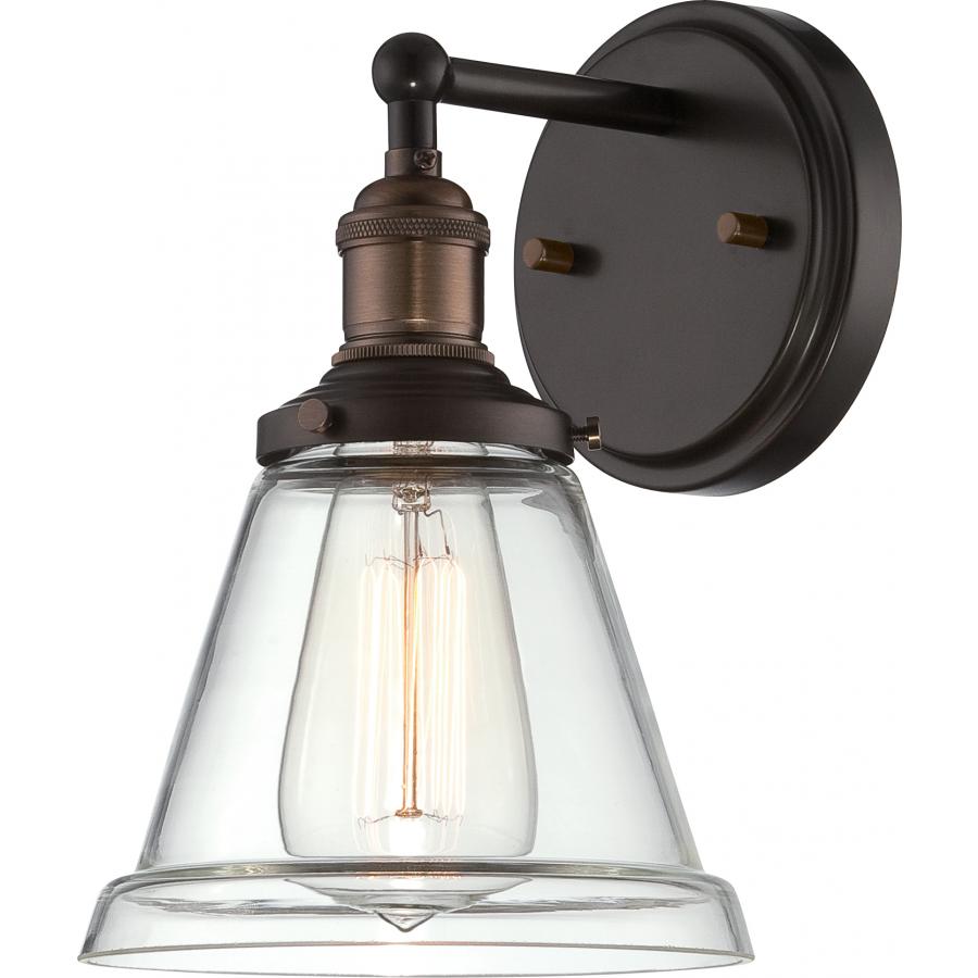 NUVO LIGHTING 1 LT VINTAGE WALL SCONCE RB 6.5" #60/5512 60-5512