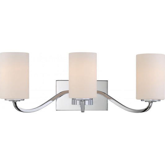 NUVO LIGHTING WILLOW 3 LT VANITY FIXTURE PN #60/5803