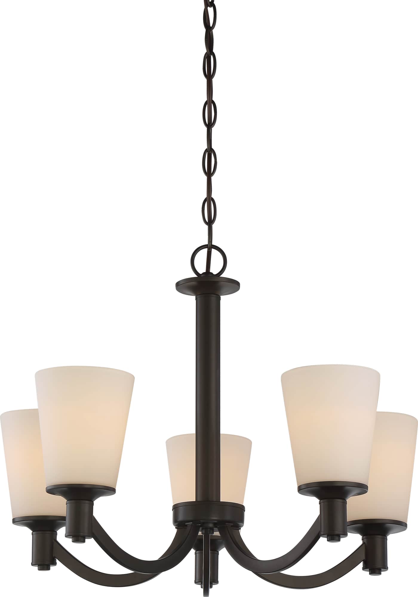 NUVO LIGHTING LAGUNA 5 LT HANGING FIXTURE AGED BRONZE #60/5925 60-5925