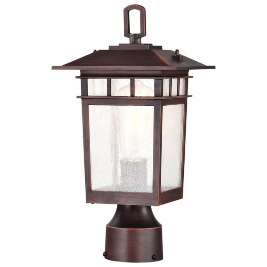 NUVO LIGHTING COVE NECK 1LT OUTDOOR SM POST #60/5955