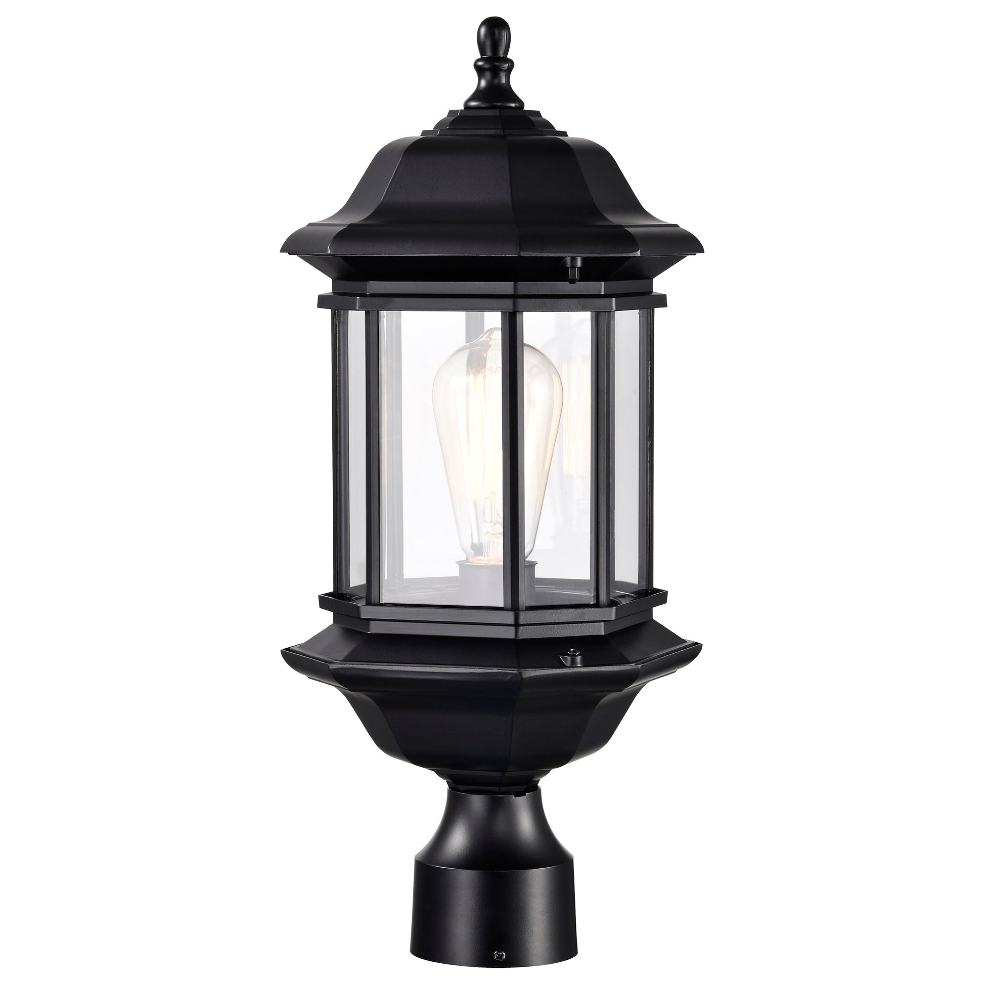 NUVO LIGHTING HOPKINS 1LT OUTDOOR LG POST #60/6115 60-6115