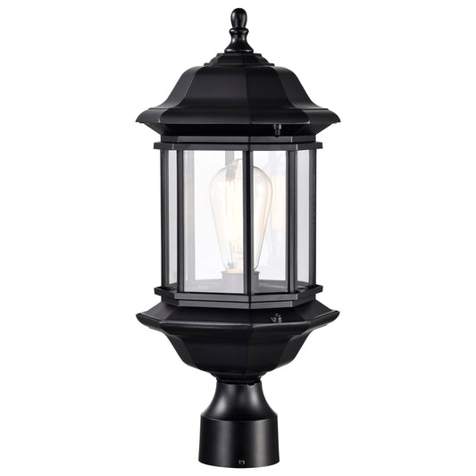 NUVO LIGHTING HOPKINS 1LT OUTDOOR LG POST #60/6115