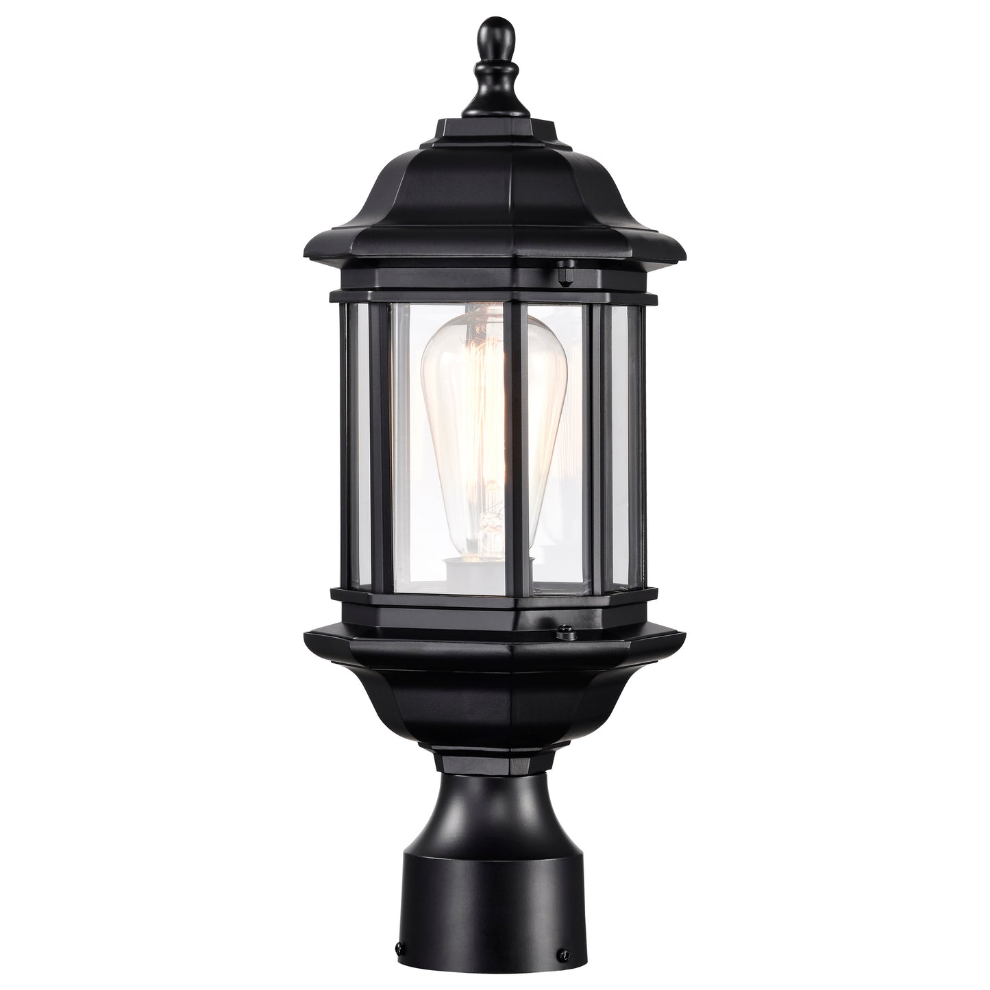 NUVO LIGHTING HOPKINS 1LT OUTDOOR SM POST #60/6116