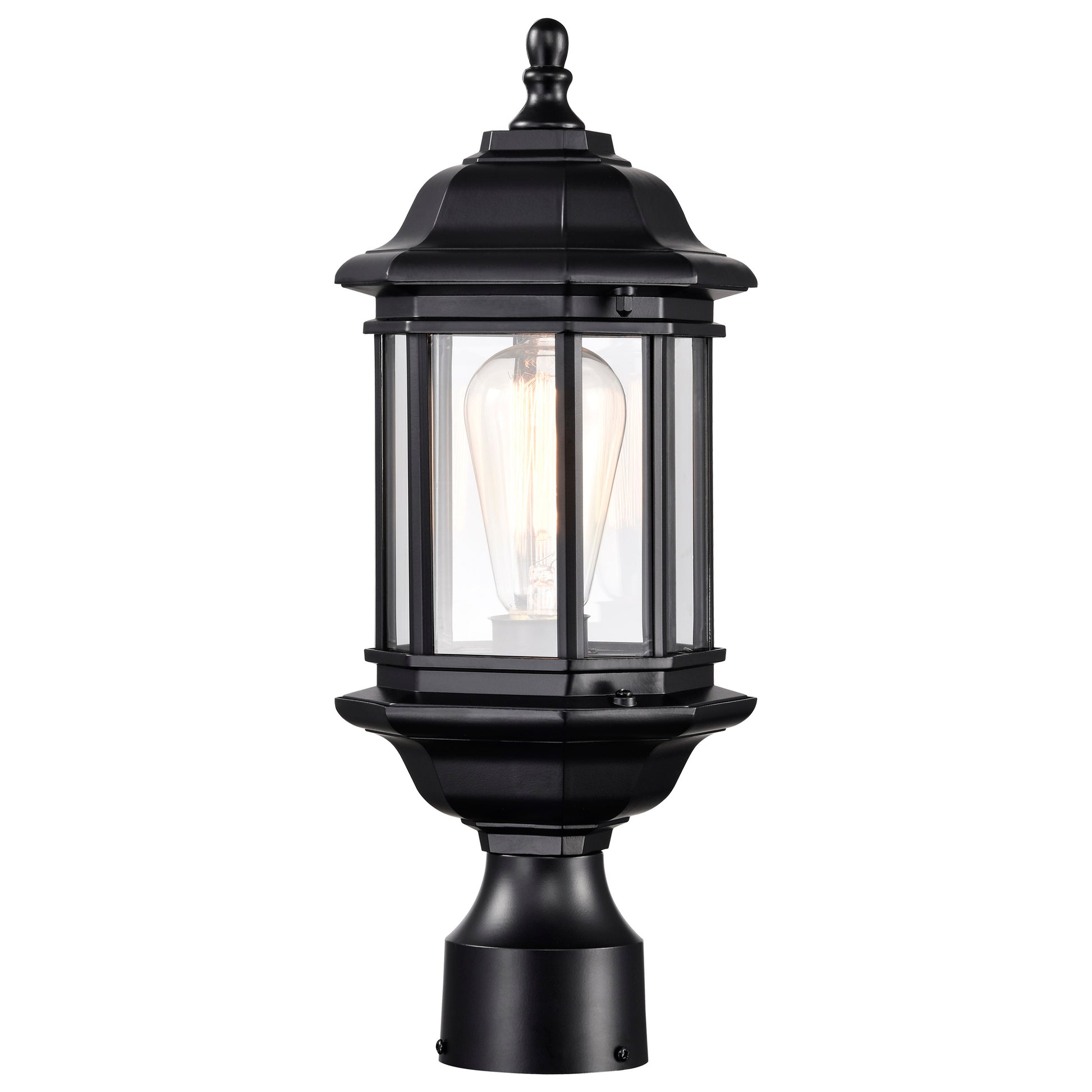 NUVO LIGHTING HOPKINS 1LT OUTDOOR SM POST #60/6116 60-6116