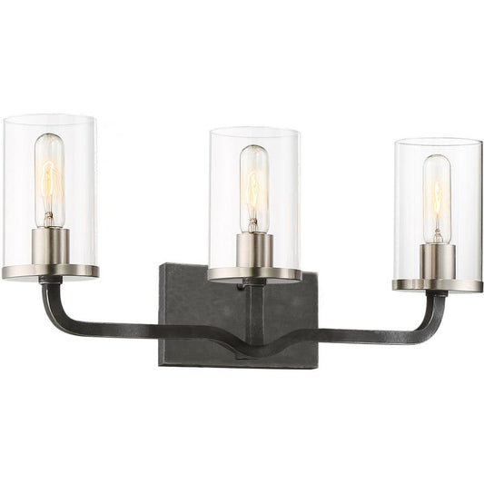 NUVO LIGHTING SHERWOOD 3 LIGHT VANITY #60/6123