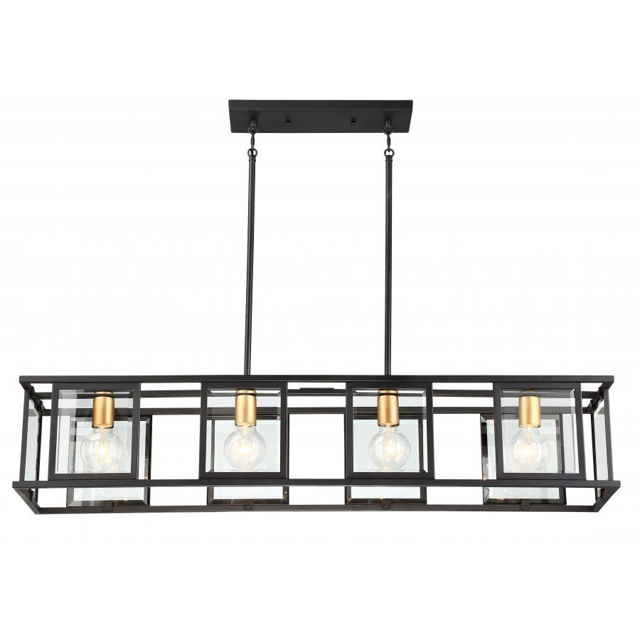 NUVO LIGHTING PAYNE 4 LIGHT TRESTLE #60/6417 60-6417