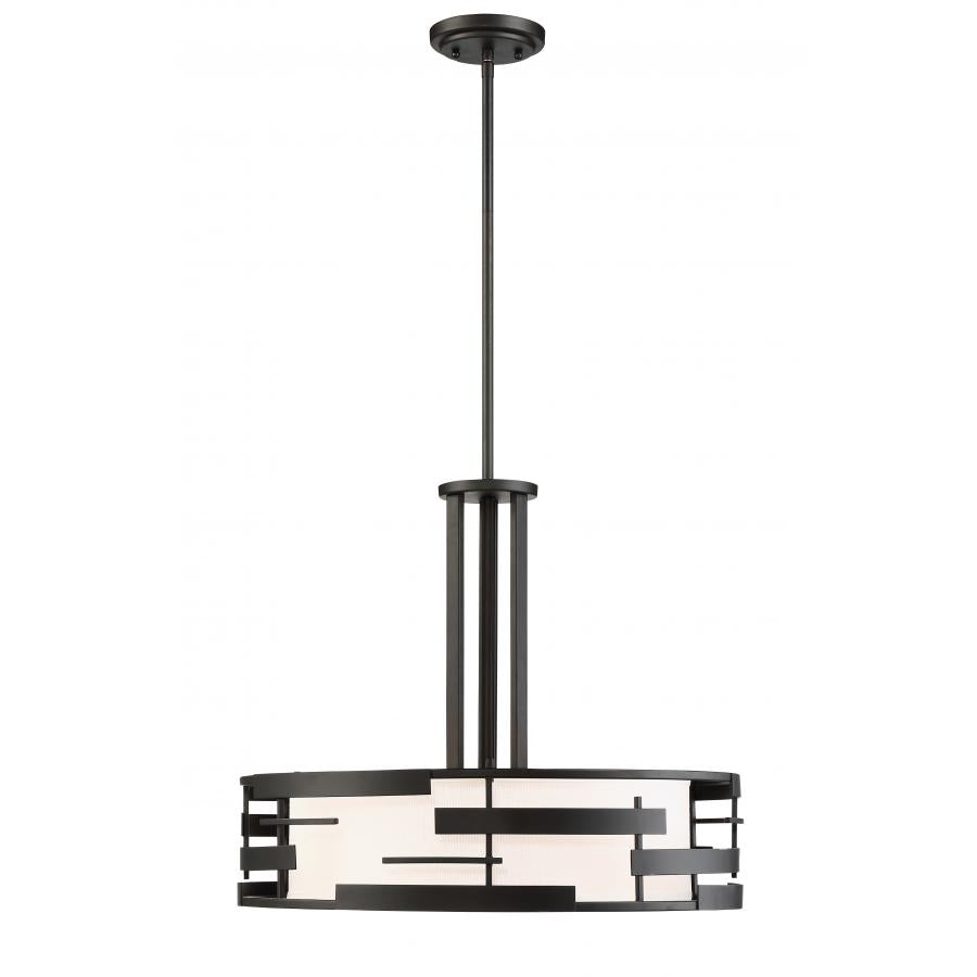 NUVO LIGHTING LANSING 3 LIGHT PENDANT #60/6435 60-6435