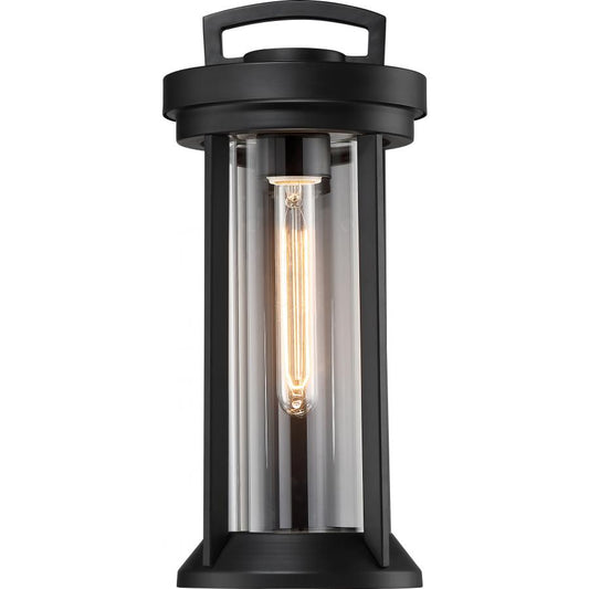 NUVO LIGHTING HURON 1 LIGHT SMALL LANTERN - AGED BRONZ #60/6502