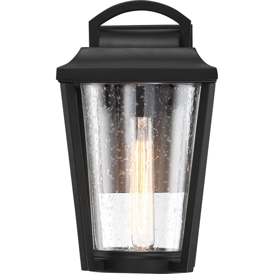 NUVO LIGHTING LAKEVIEW 1 LIGHT SMALL LANTERN - AGED BR #60/6512 60-6512