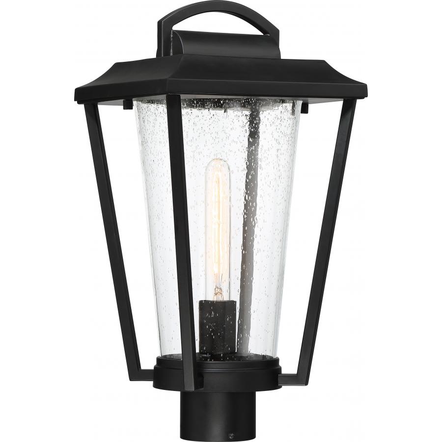 NUVO LIGHTING LAKEVIEW 1 LIGHT POST LANTERN - AGED BRO #60/6513 60-6513
