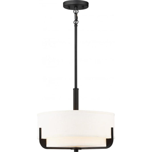 NUVO LIGHTING FRANKIE 3 LIGHT 14" PENDANT - AGED BRONZ #60/6543