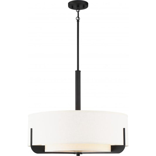 NUVO LIGHTING FRANKIE 4 LIGHT 24" PENDANT - AGED BRONZ #60/6544